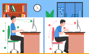 Télétravail ergonomique recommandé par un ostéopathe à Saint-Maur-des-Fossés