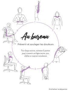 Étirements au bureau pour soulager les douleurs du dos, de la nuque et des épaules – Ostéopathe à Saint-Maur-des-Fossés